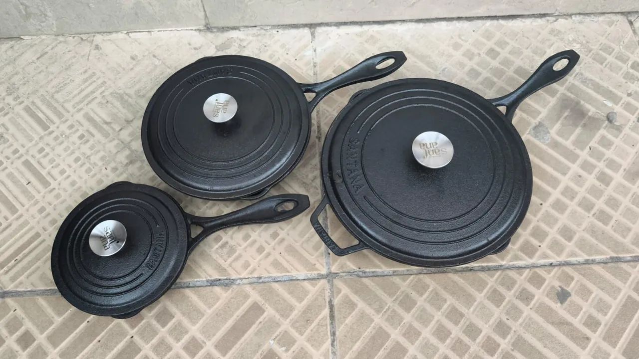 Frigideira de ferro fundido  - Foto 3