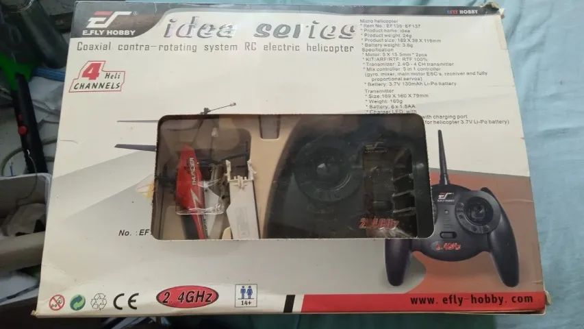 helicóptero controle remoto