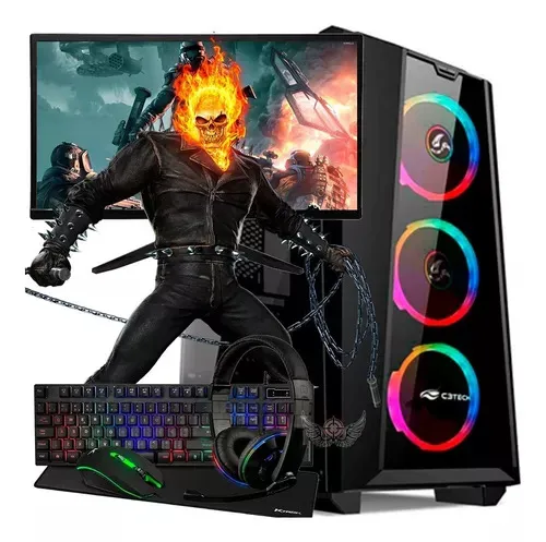 Pc Gamer 1150 Core i5 4570 8gb 480SSD, fonte 500wts real octo, RX580 8gb