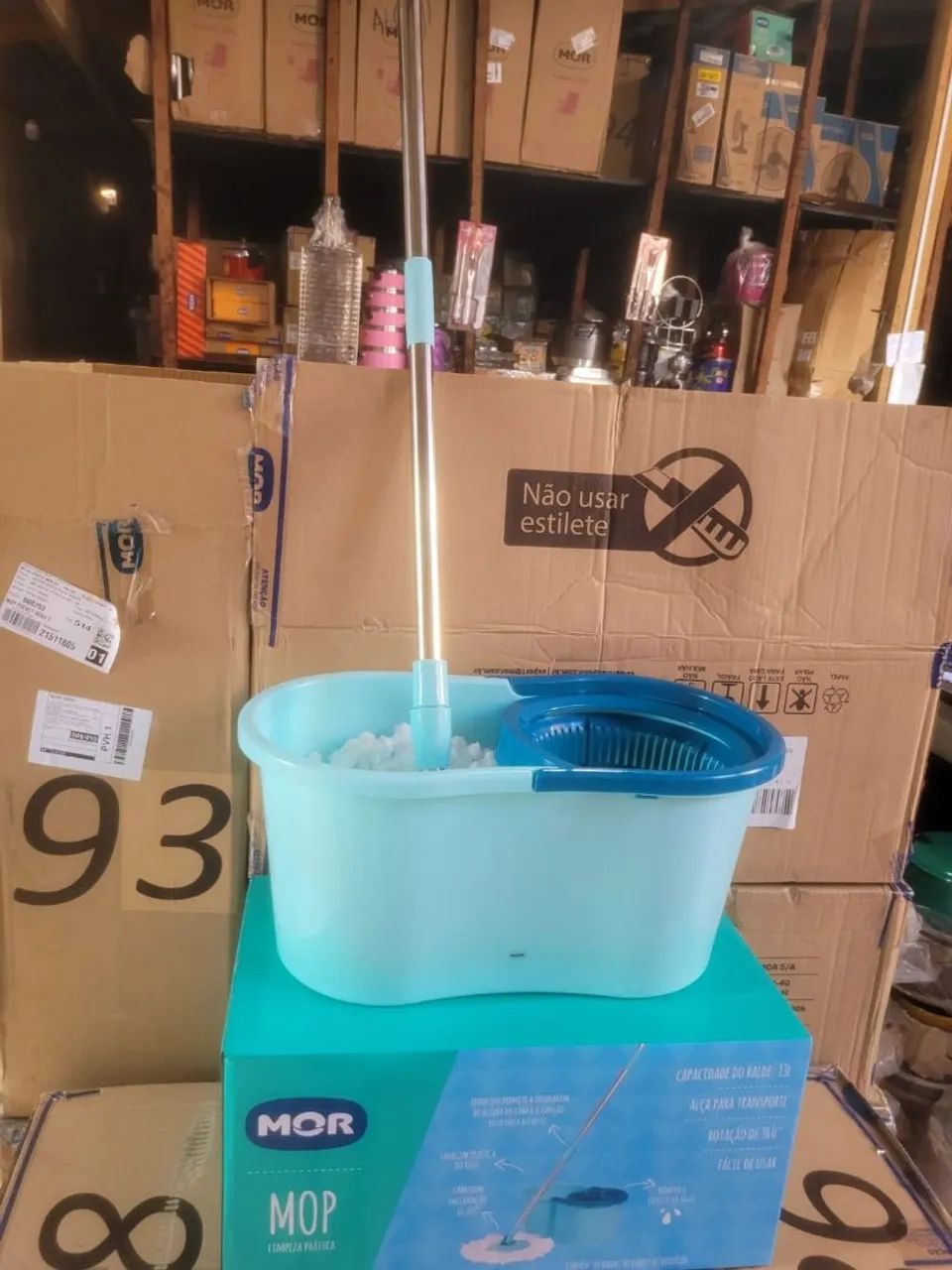 Mop Limpeza Prática com Balde - MOR - Foto 3