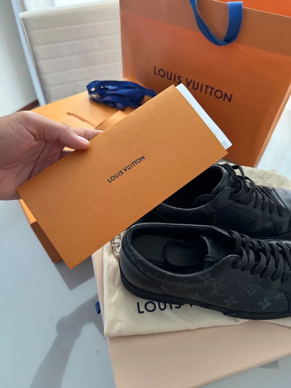 sneake louis vuitton original tênis  - Foto 2
