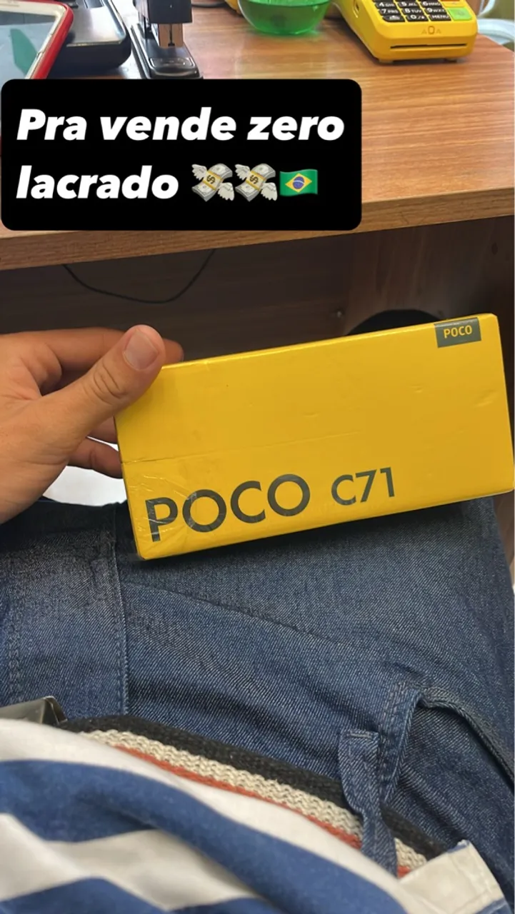 Pra vende lacrado nota e tudo ?