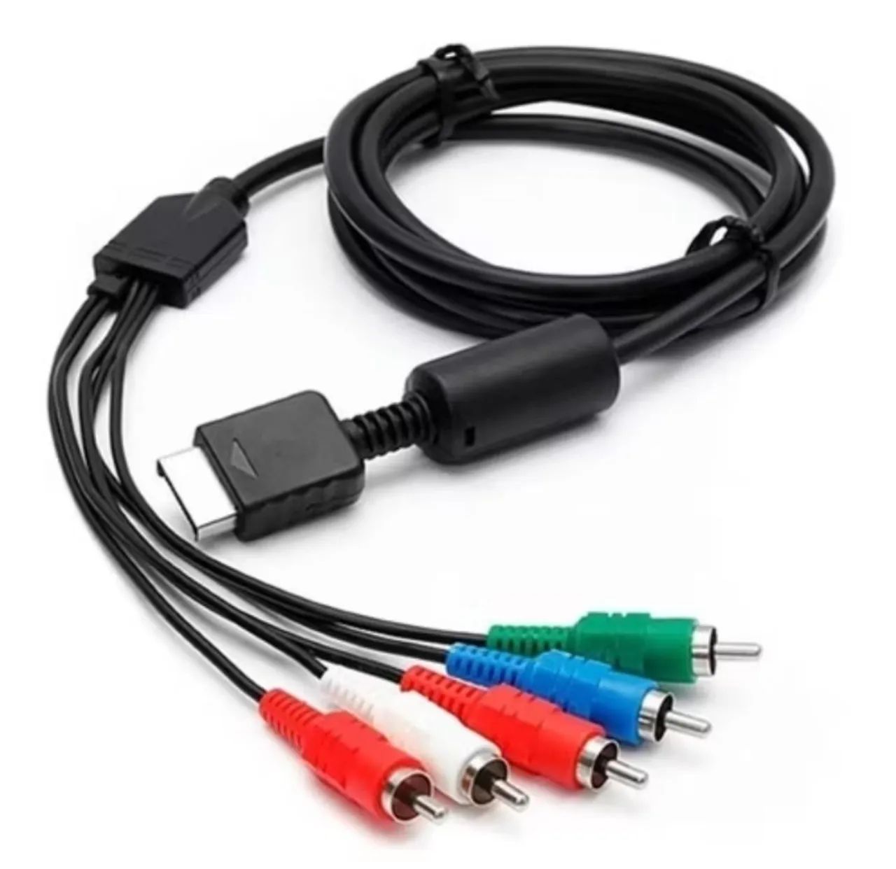 Cabo componente PS2 720P - Novo