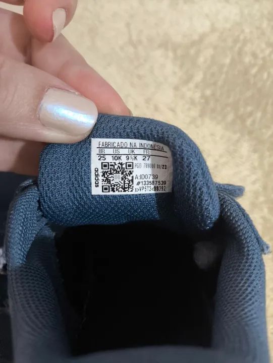 Adidas infantil Tam 25 Br  - Foto 6