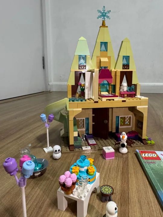 Castelo de Lego Frozen - Novo 