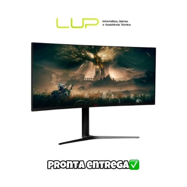 Monitor Gamer Pichau nexus 34 polegadas / 165hz QHD ultrawide curvo - Foto 3
