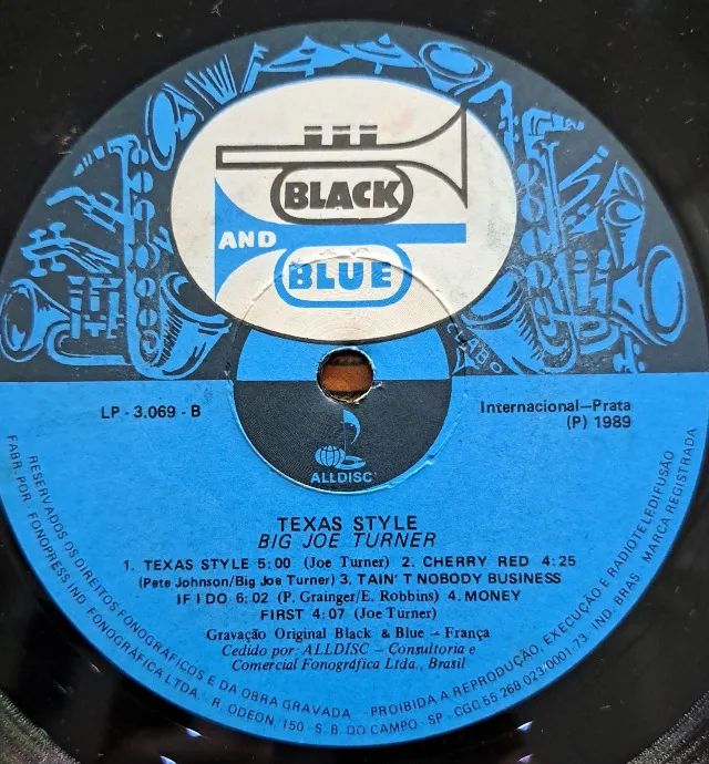 Disco de Vinil LP Big Joe Turner Texas Style - Foto 4