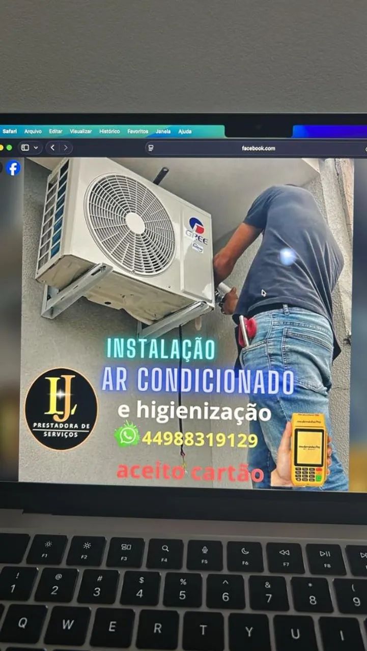 Instalação ar condicionado 