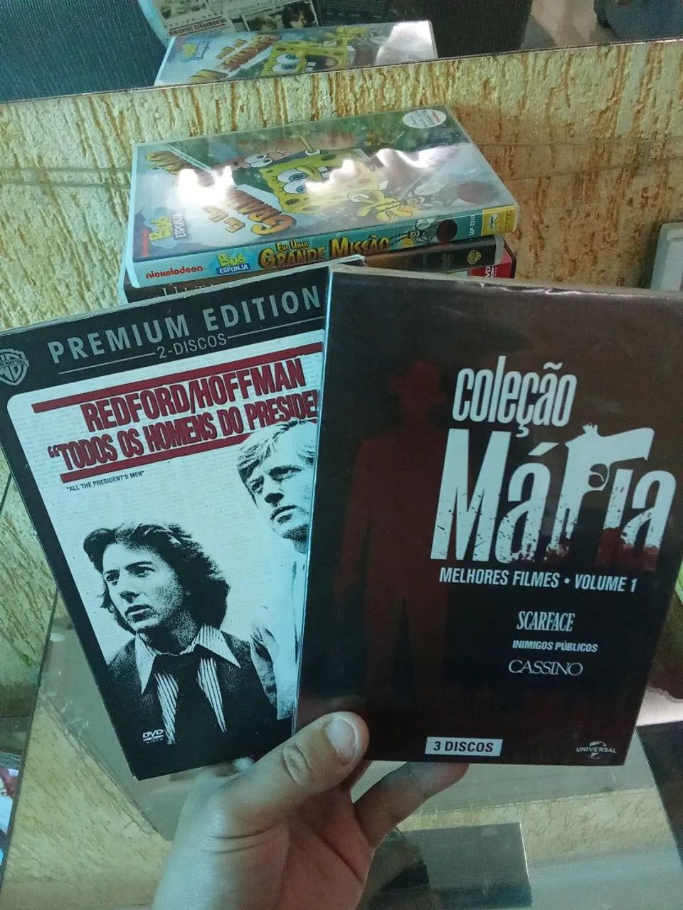 Coleção máfia e todos os homens do presidente 