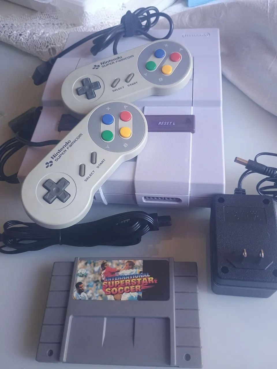 Super Nintendo - 2 controles originais de Super Famicom  - Foto 4