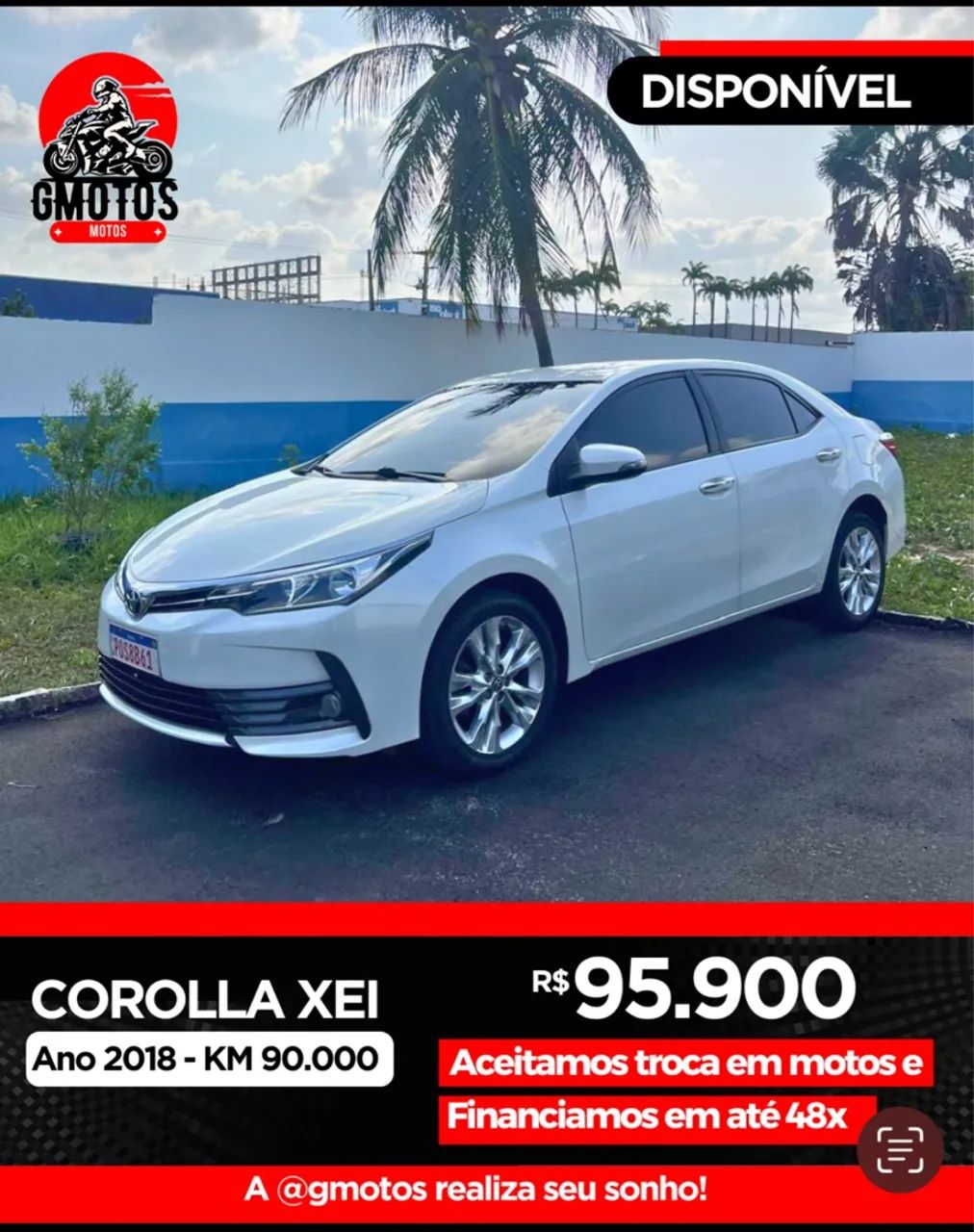 COROLLA XEI 2018 EXTRA 