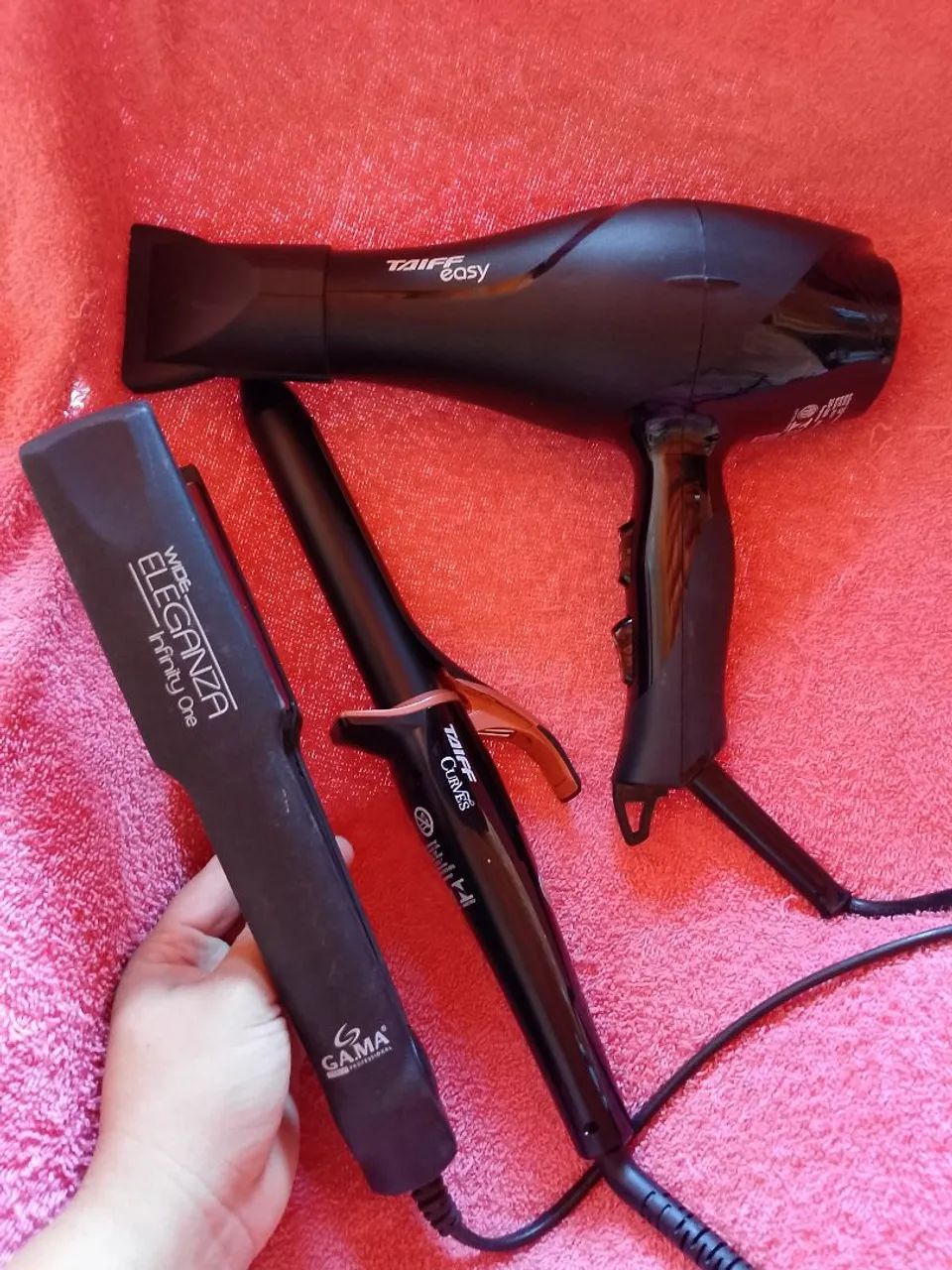 Kit de beleza: Secador, chapinha e modelador - Foto 2