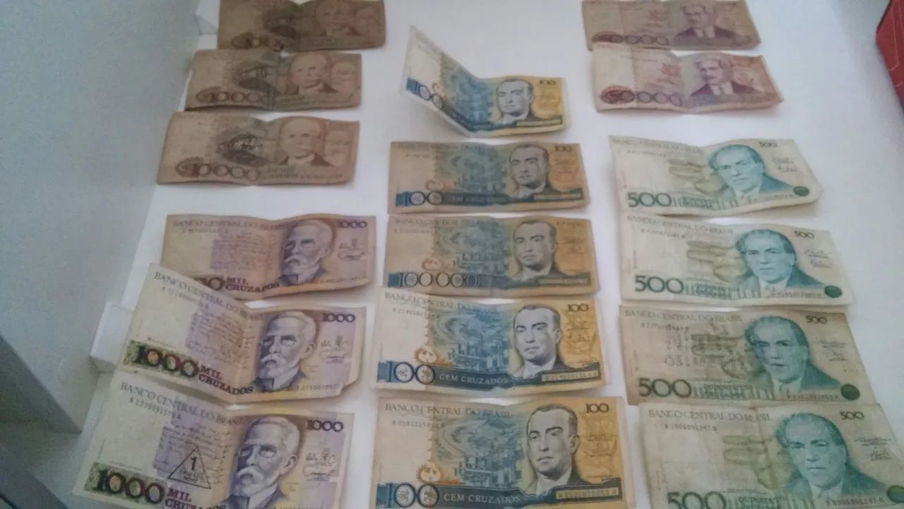 Moedas antigas do Brasil - Coleção de Cruzeiros - Foto 3