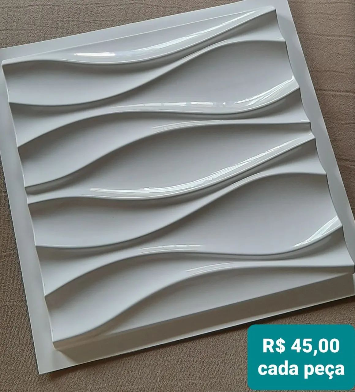 Formas para fazer placas de Gesso 3D - Foto 6