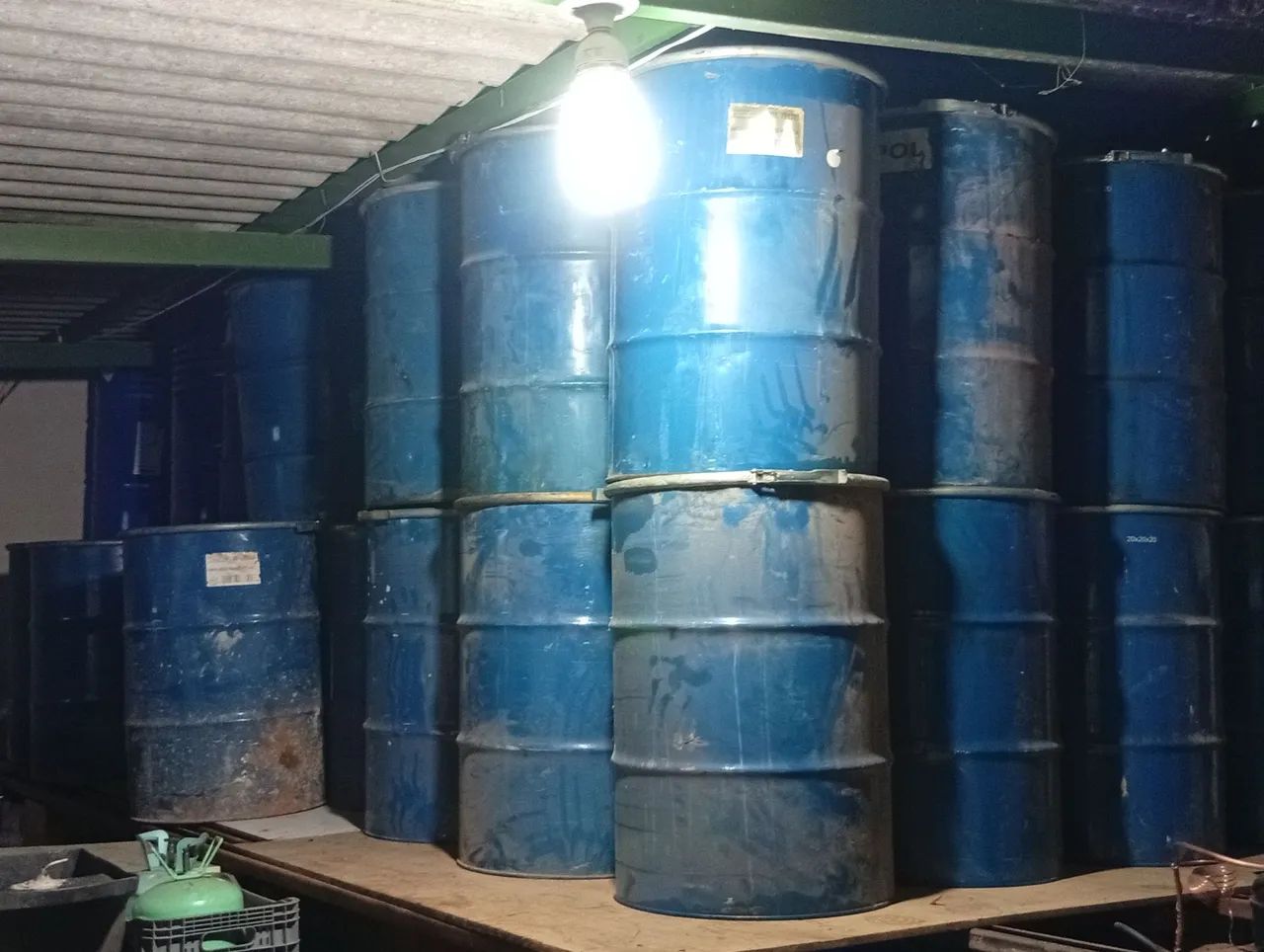 Tambor pra armazenamento 