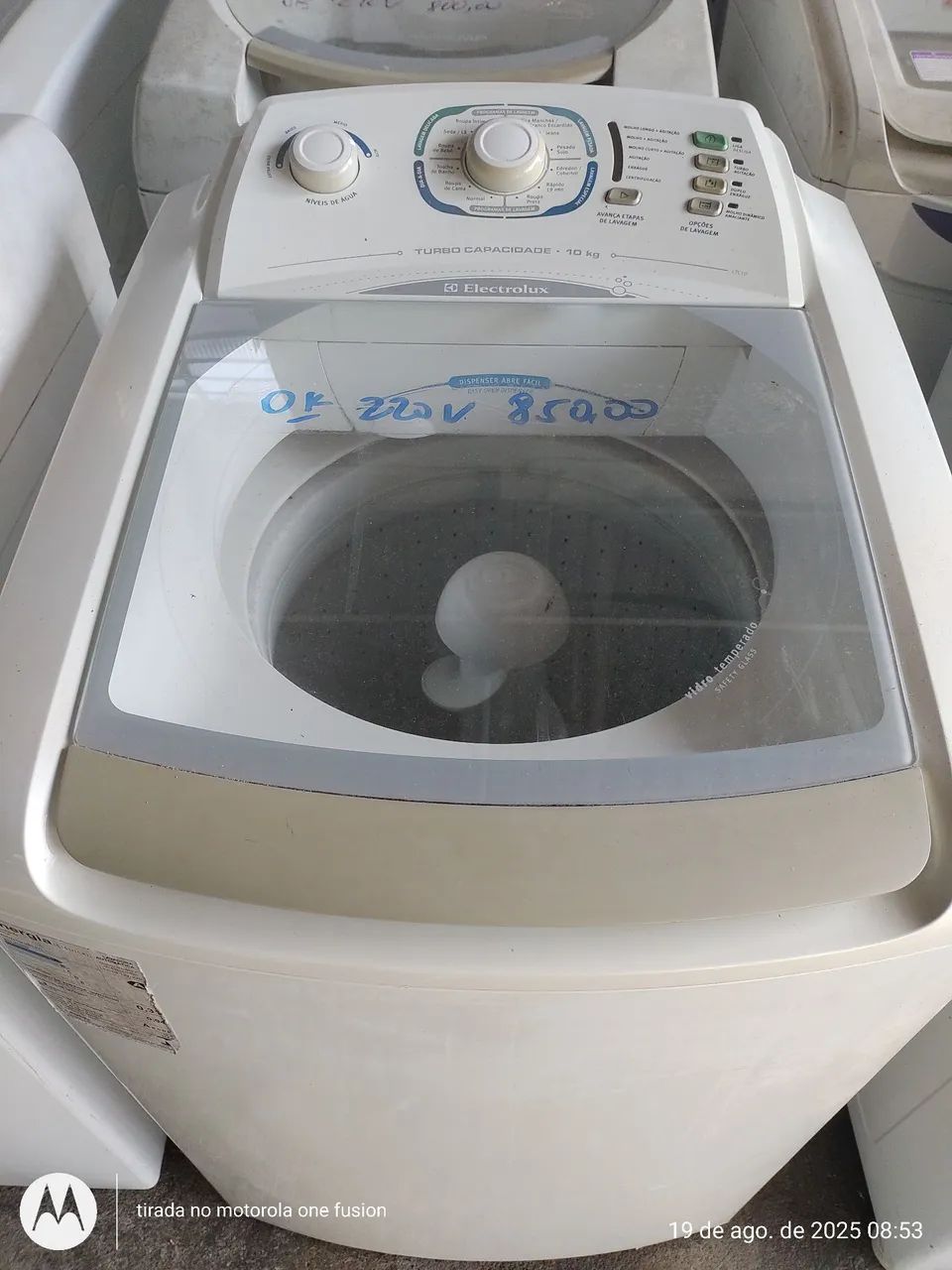LAVADORA ELECTROLUX LTC10 220V