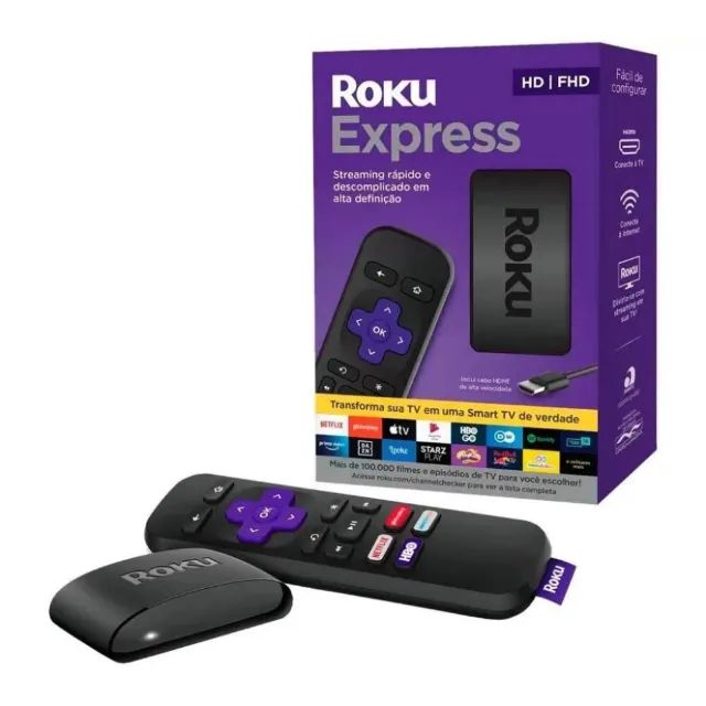 Roku Express Full Hd Streaming Player - NOVO
