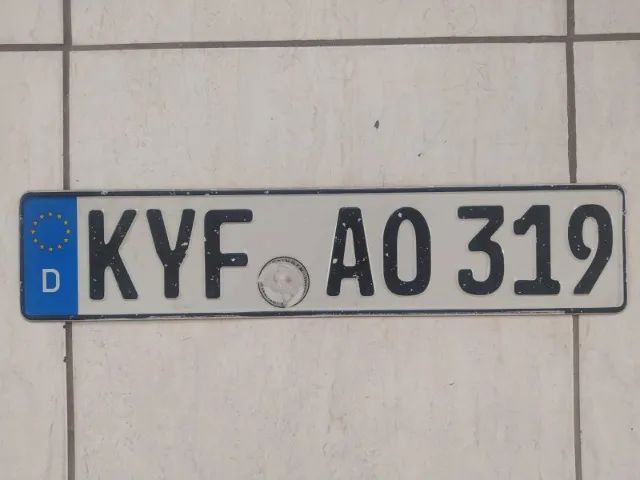 Placa,Carro,Alemanha,Original,Importada,Fiat,Ford,GM.VW,Onix,etc...  - Foto 3