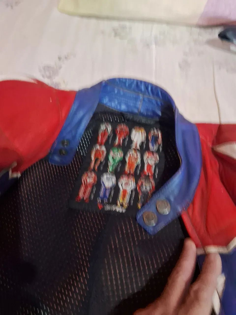 Macacão original couro dainese n.56 100% couro - Foto 3