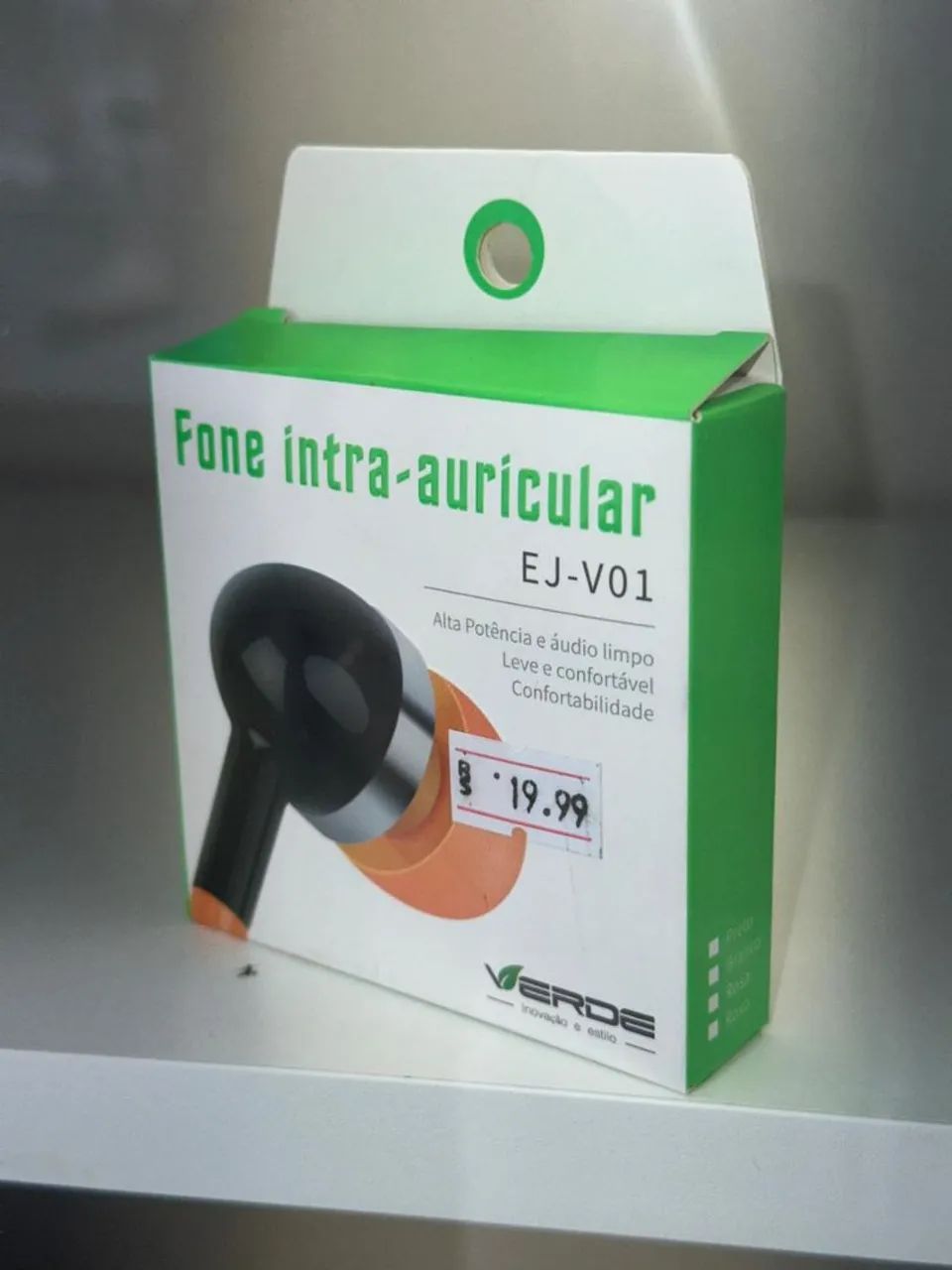 FONE DE OUVIDO P2 INTRA-AURICULAR 