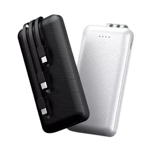 Carregador Portátil 10.000mah Power Bank Hmaston H966  3 Cabos + Usb Loja Coimbra Entrega - Foto 2