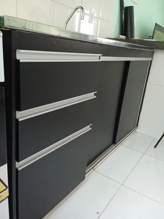 Envelopamento armário de pia  - Foto 4