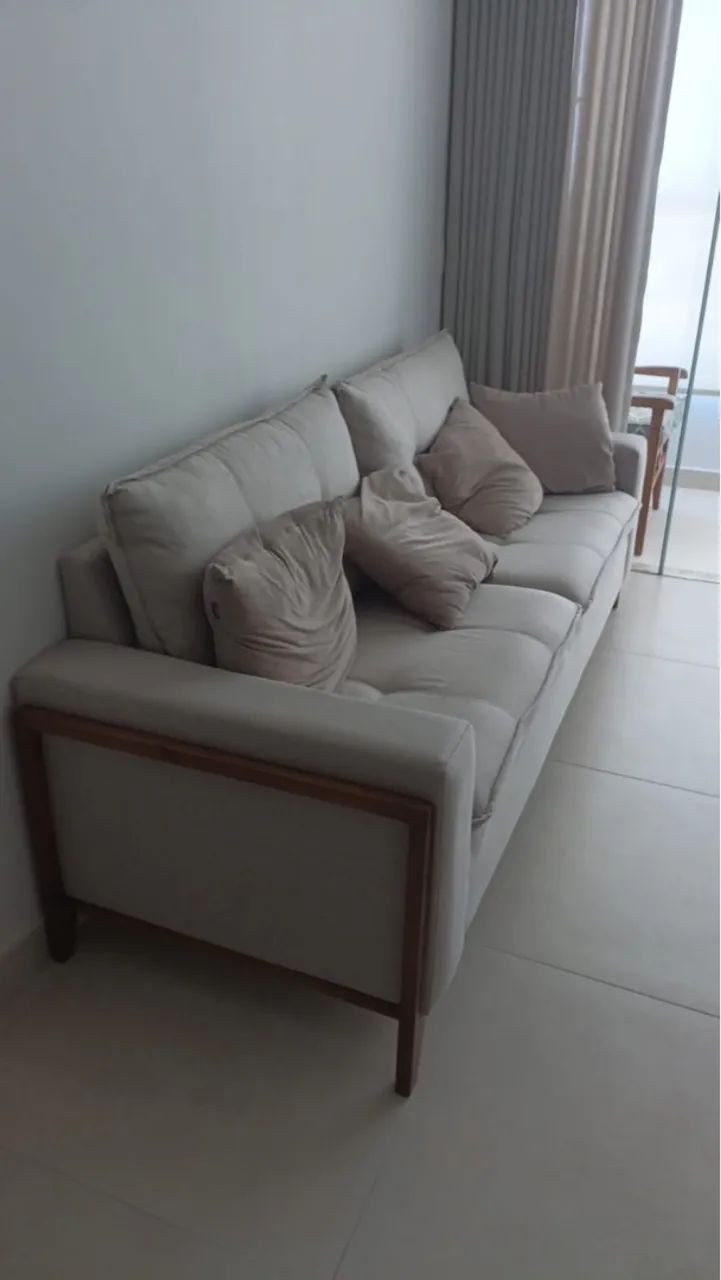 Sofá 3 lugares confortável e moderno - Foto 2
