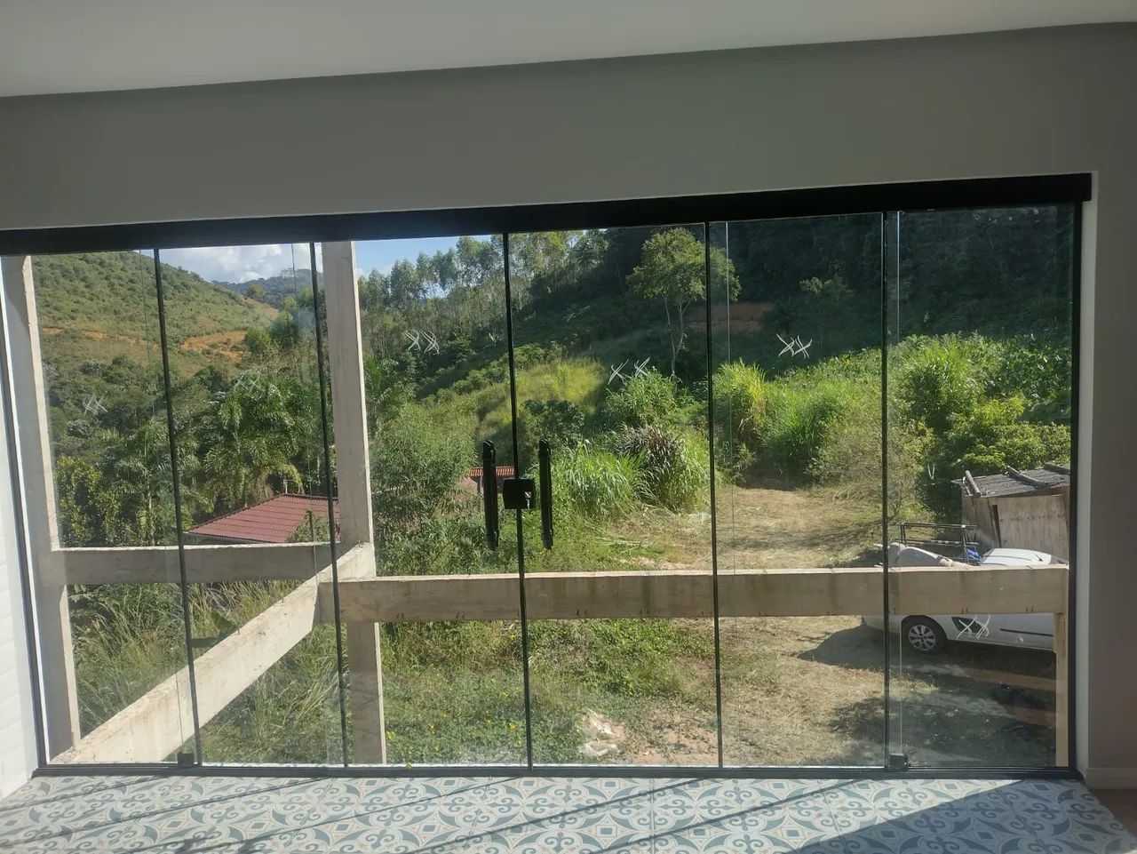 Portas de vidro temperado 