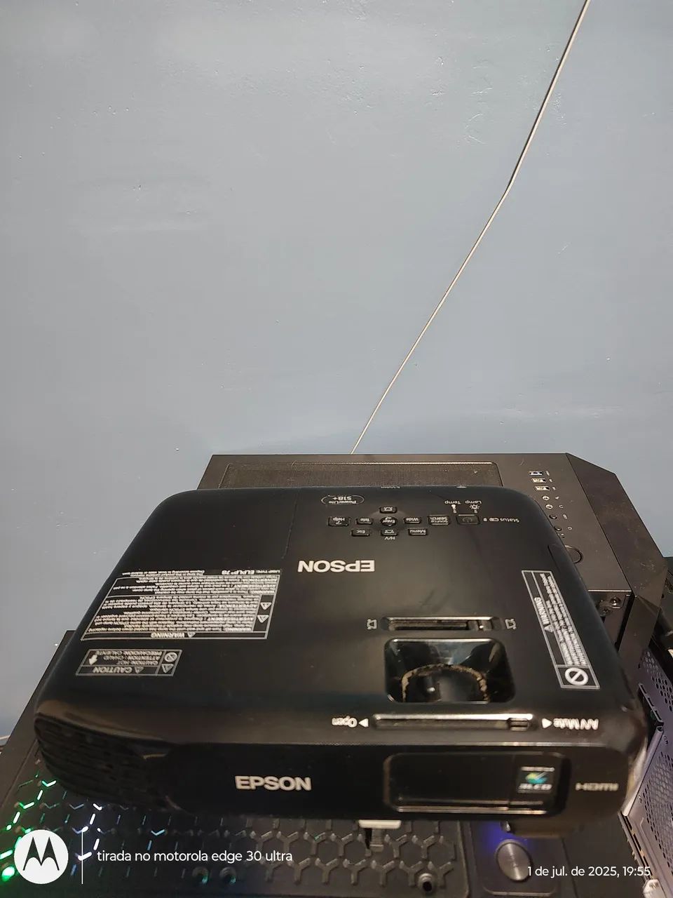 Projetor Epson PowerLite S18+ HDMI - Foto 4