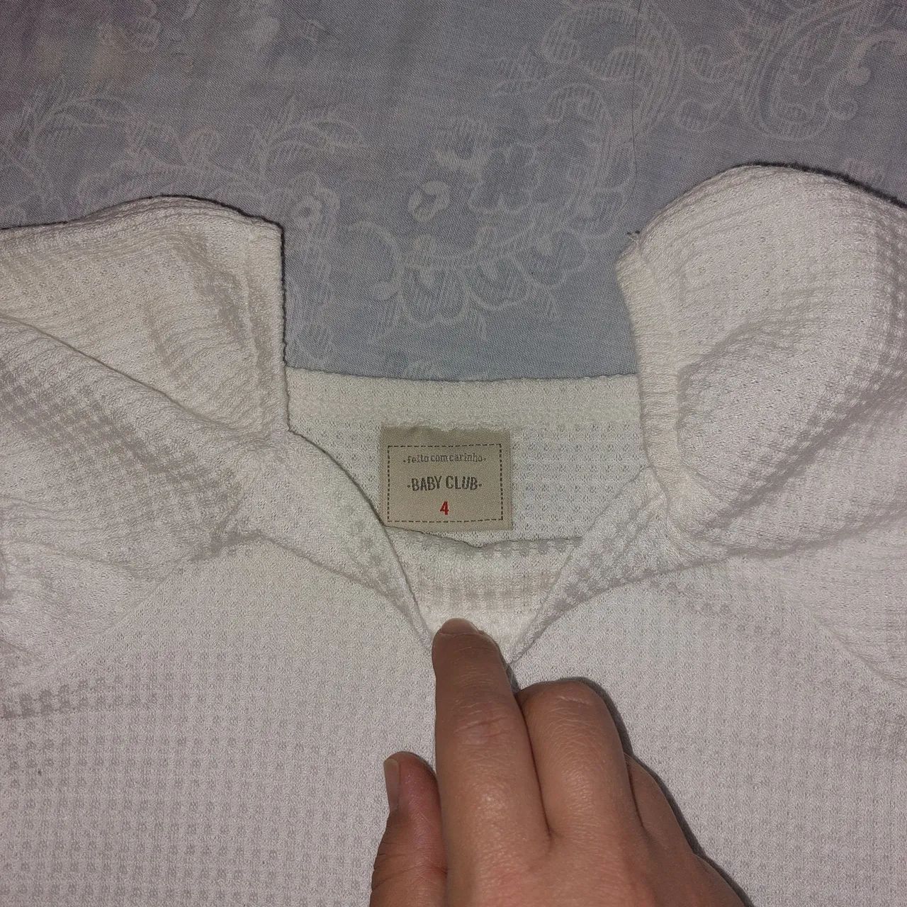 Camiseta infantil baby Club Off White tamanho 4 - Foto 3