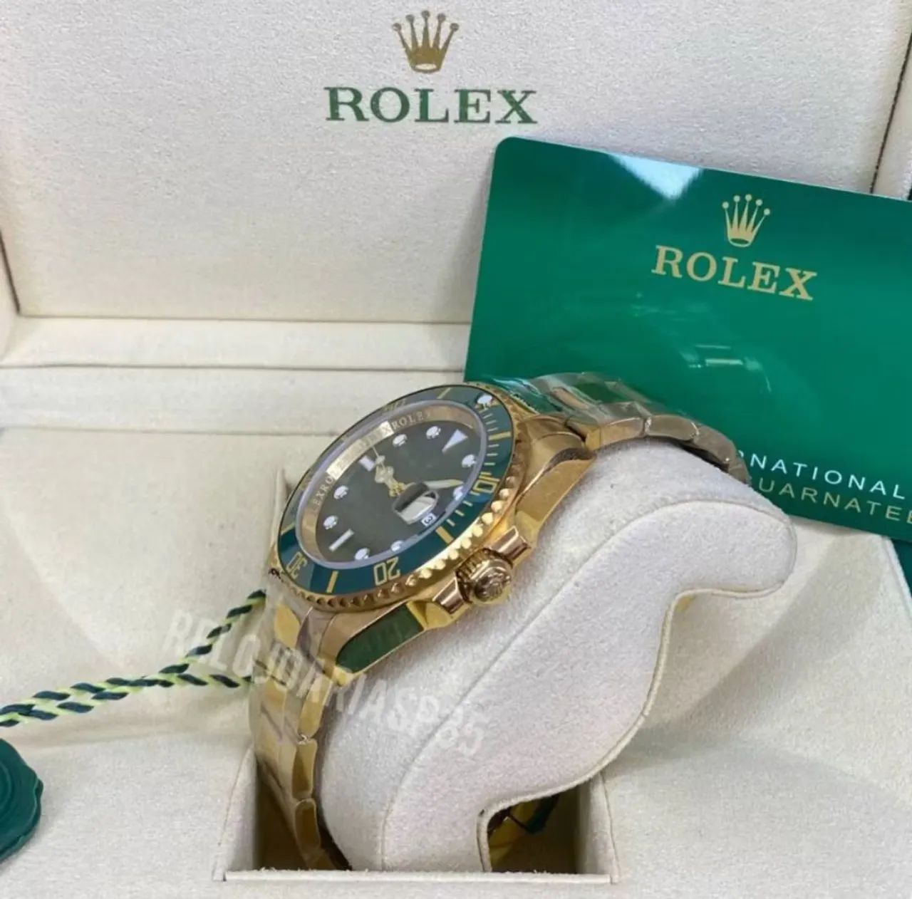 Rolex Submariner Visor Verde linha Premium AAA+ Suíço - Foto 3