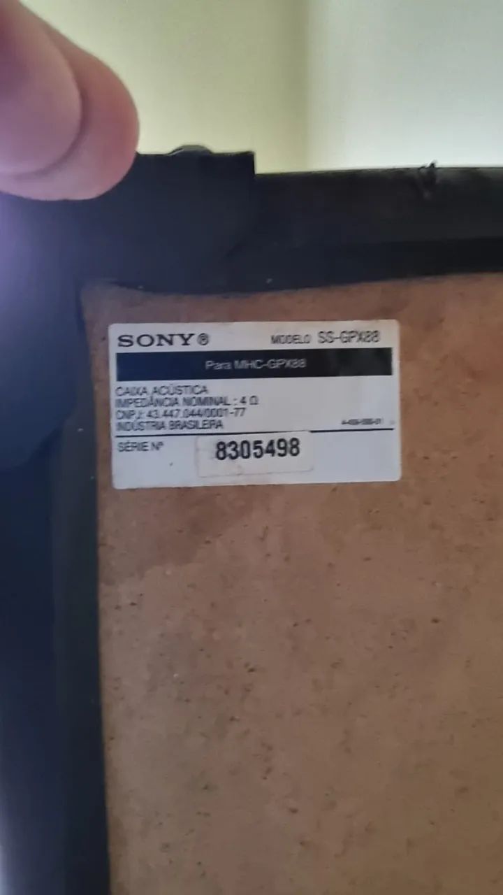 Conjunto de Caixas de Som Sony GPX88 (A retirar) - Foto 3