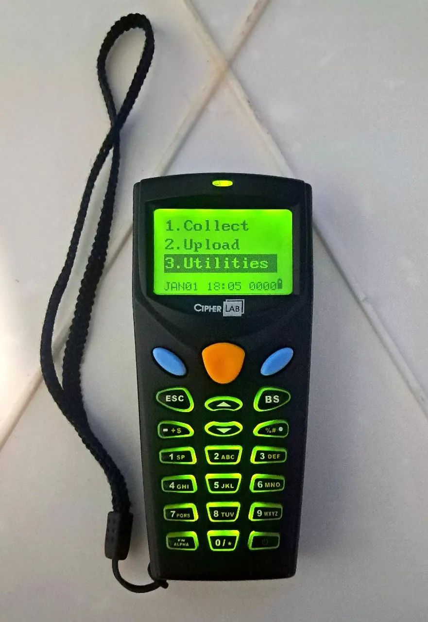 Coletor de dados Cipher 8000c Usado