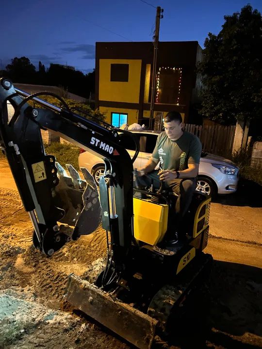 Mini escavadeira Por apenas R$ 99,00 /h - Foto 2