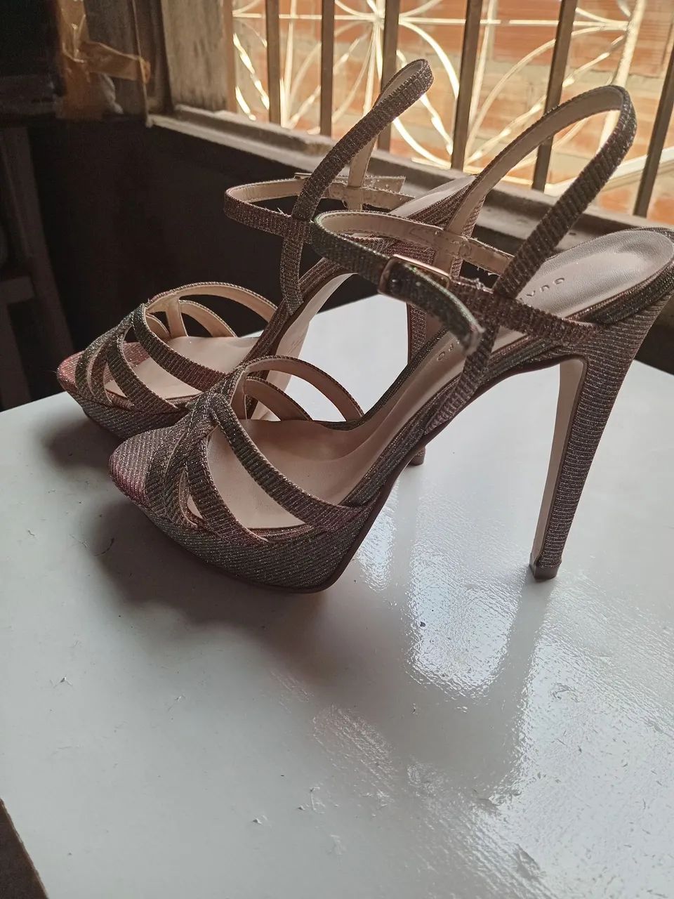 Calçados Olx Sapatos De Salto Alto Usados Sapato Peep Toe Salto