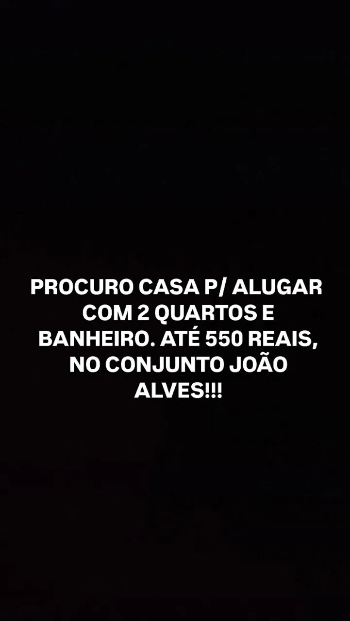 procura casa p alugar!!!