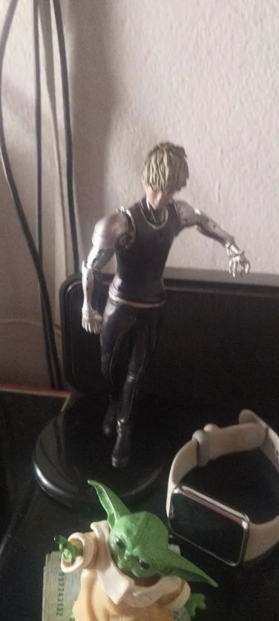 Saitama Action Figure Genos - One Punch Man zero na embalagem  - Foto 4