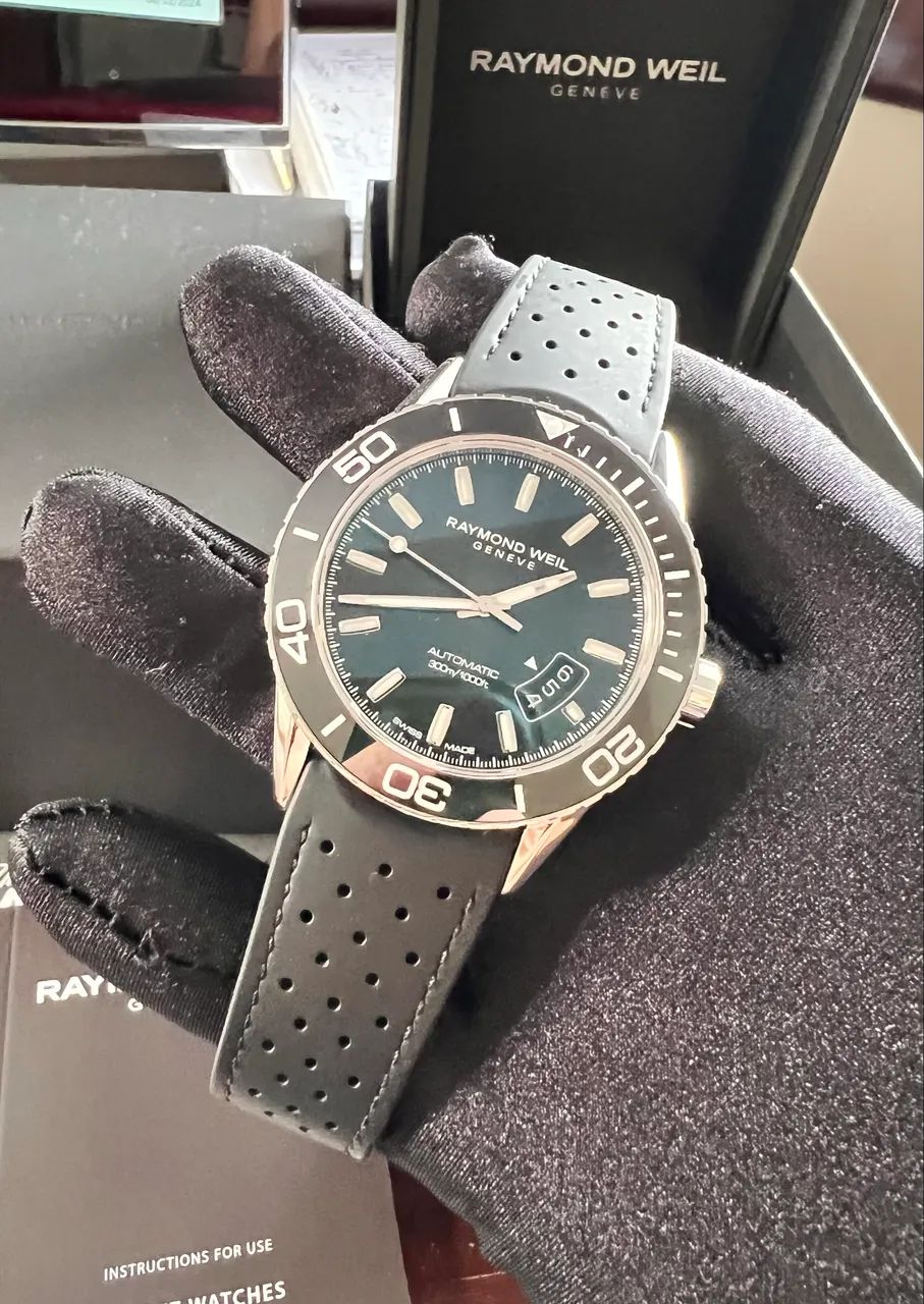 Relógio Raymond Weil freelancer completo Acessórios Park Way