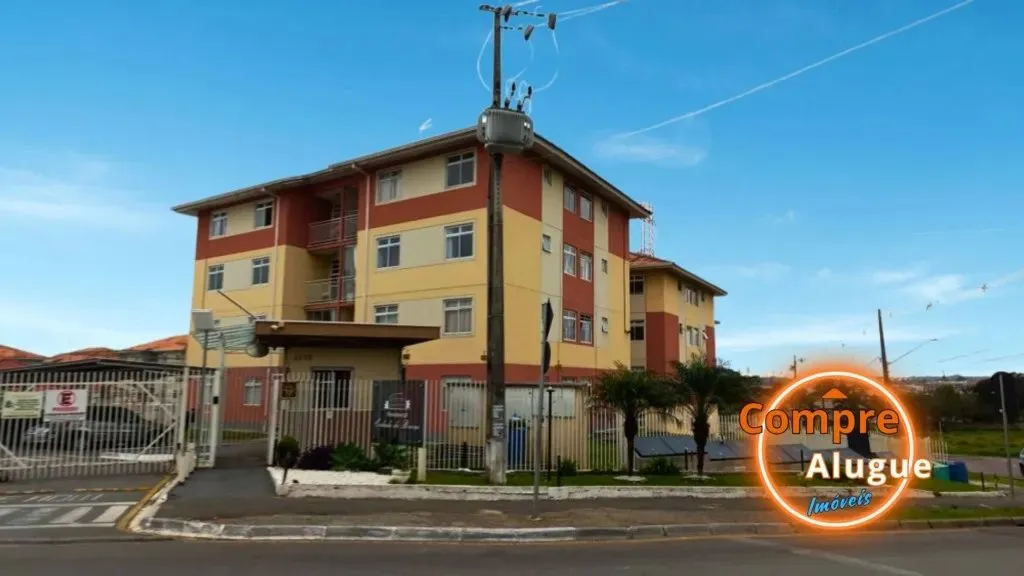 Apartamento com 2 quartos para alugar por R$ 800.00, 44.14 m2 - CAMPO DE SANTANA - CURITIB