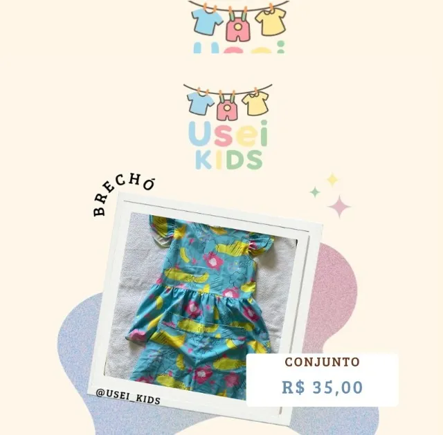 CONJUNTO INFANTIL - FEMINIMO