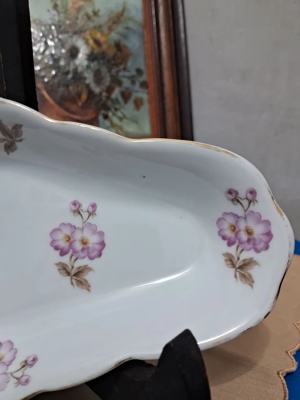 Antigo corvilhete porcelana real - Foto 3