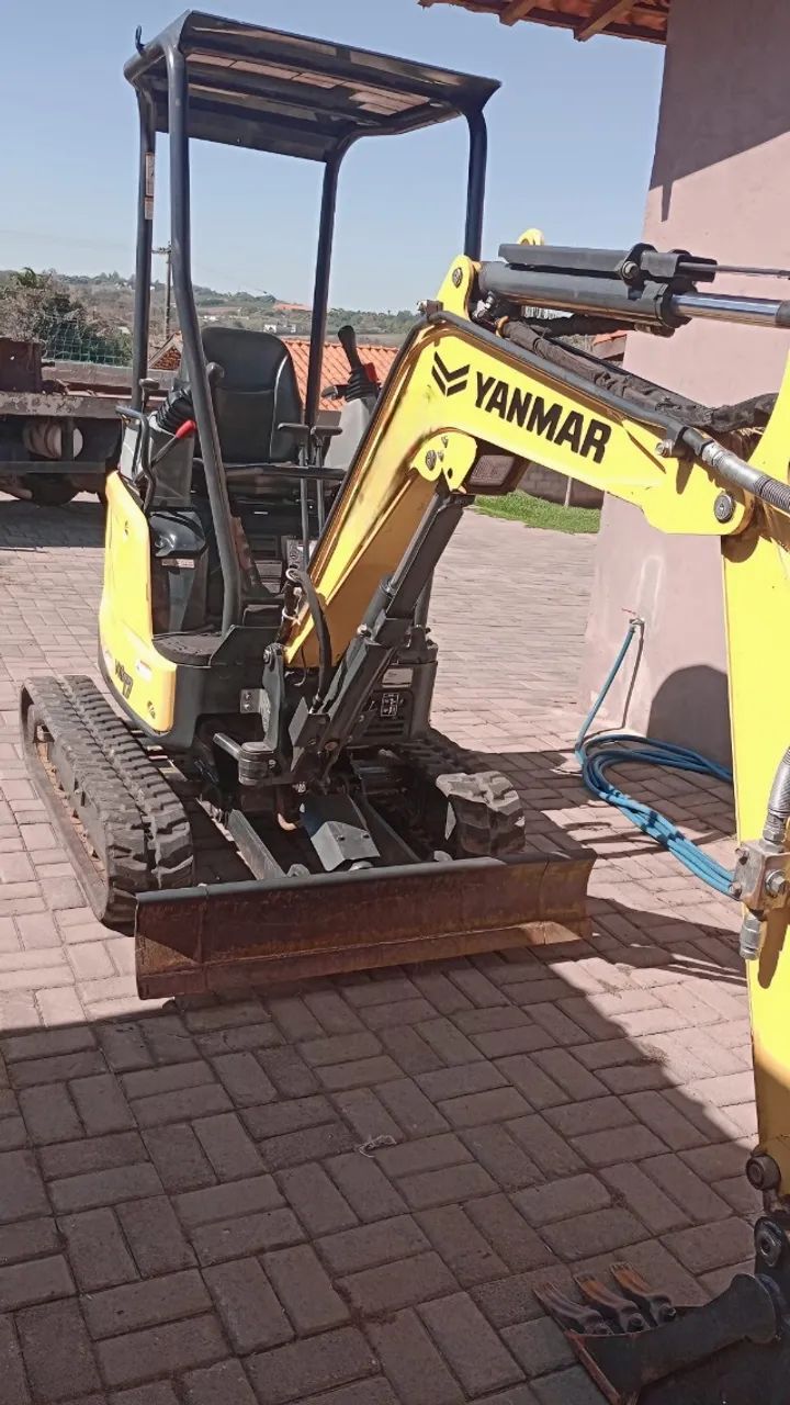 Mini Escavadeira Yanmar Vio17 Ano 2022 - Foto 3