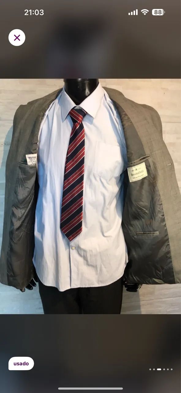 Blazer masculino brooksfield  - Foto 3