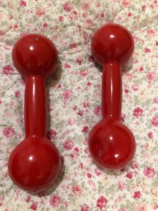 Par de Halteres de Ferro - 2kg cada