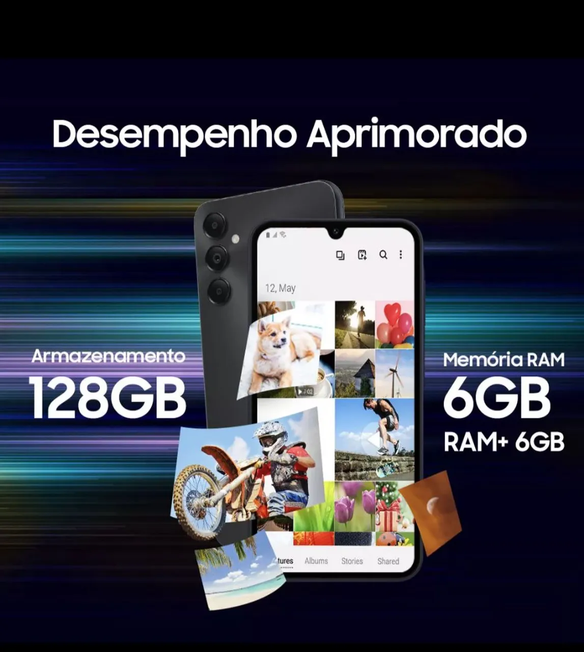 SAMSUMG GALAXY A05S  / NOVO NA CAIXA / COM NOTA FISCAL