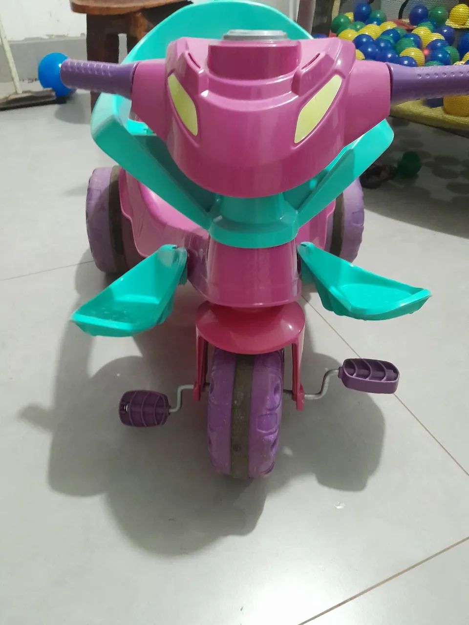 Triciclo bandeirantes+gangorra cachorro - Foto 5