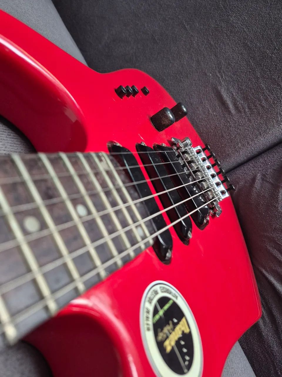 Guitarra Elétrica Vermelha