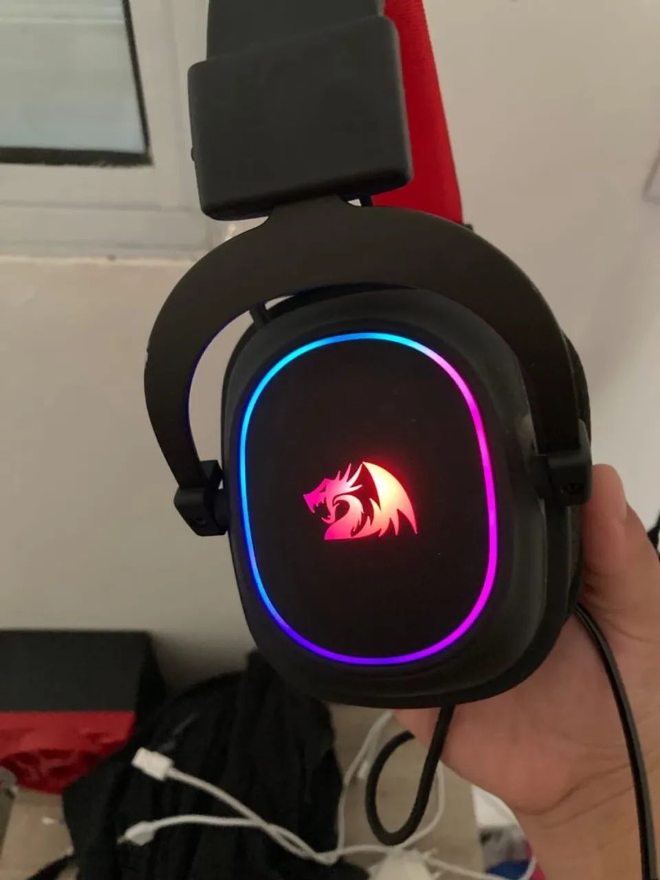 Kit teclado, mouse Redragon RGB + Headset Redragon RGB - Foto 5