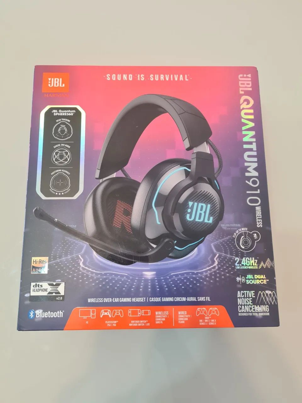 Headset JBL Quantum 910