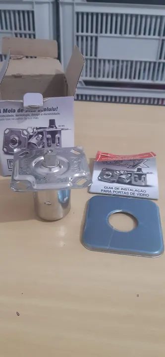 Mola pneumática para porta de vidro - Foto 6